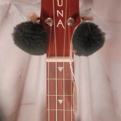 Luna Tattoo Mahogany Tenor Ukulele with gig bag NEW Tenor Uke TTN MAH image 5