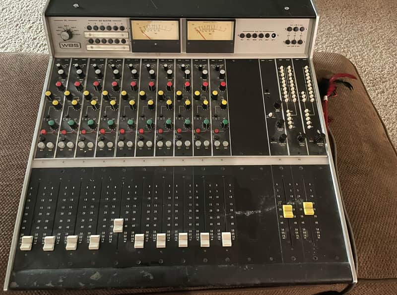 WBS M480 T1202 RECORDING CONSOLE MIXER WARD BECK SYSTEM CANADIAN NEVE USED TO BROADCAST THE 1976 MONTREAL OLYMPICS image 1