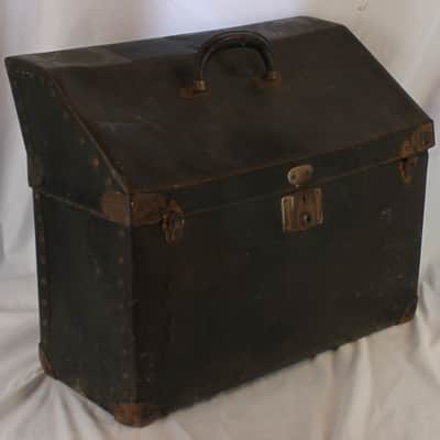 Black Italian Hard Case for Accordion 21" x 8.25 x 18.75" (53.25cm x 21cm x 47.75cm) image 1