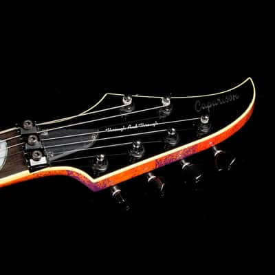Used 2002 Caparison TAT II Electric Guitar Red Sunset Owned by Andy LaRocque image 4