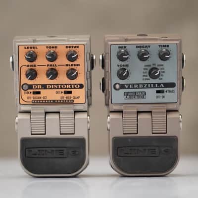 Line 6 ToneCore Dr. Distorto & Verbzilla Guitar Effects Pedals #58796 image 1