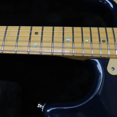 2002 Fender Classic Player Stratocaster, Maple, C-Neck, Cobalt Blue Transparent (Custom Shop) image 5