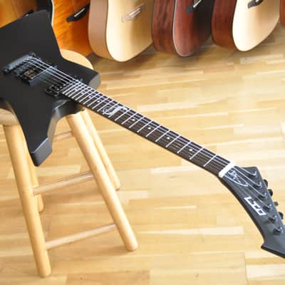 ESP LTD Snakebyte BLKS Black Satin / James Hetfield (Metallica) Signature / Explorer Type / CI25100637 image 3