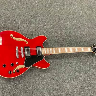 Ibanez AS73-TCD Artcore Semi Hollow Electric Guitar Transparent Cherry Red image 1