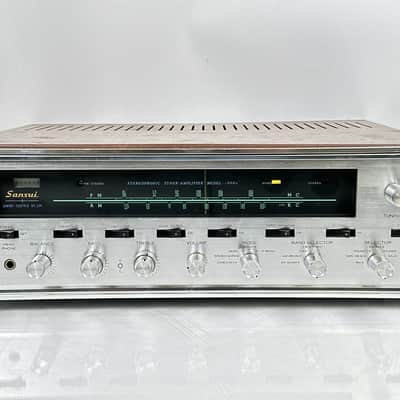 Sansui 1000A Vintage Vacuum Tubes AM/FM Receiver image 2