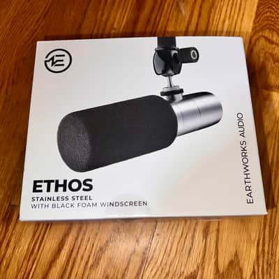 Earthworks ETHOS Supercardioid Broadcast Condenser Microphone 2021 - Present - Silver image 6