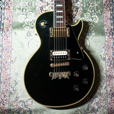 Greco Les Paul Custom Black Beauty Egc-650 1990 image 6