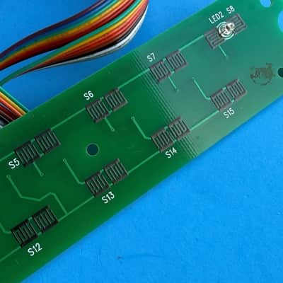 M-AUDIO Axiom 49 MIDI Keyboard Part: Function Buttons PCB Contact Board image 4