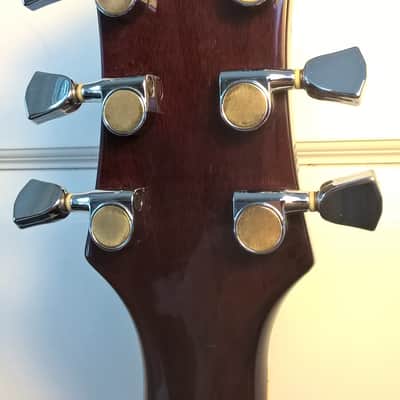 Guild DeArmond M-77--2001; Wine Red Metallic; Made in Korea; USA Gold-Tone HB Pickups; All-Original image 11