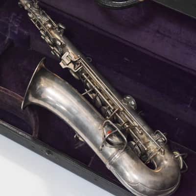 C.G. Conn C Melody Silver Plated Alto Saxophone 1922 image 1
