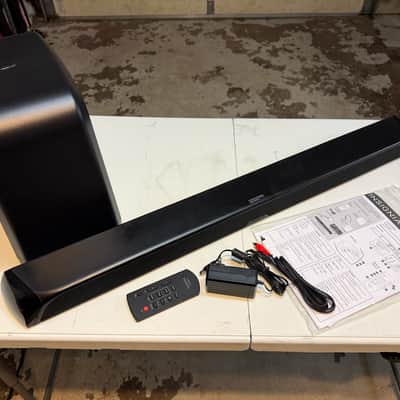 Insignia NS-SB515 Soundbar W/ Wireless Subwoofer 2.1 Channel 45W Black COMPLETE image 1
