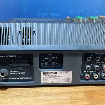 TASCAM Portastudio 246 4-Track Cassette Recorder - Brown image 8
