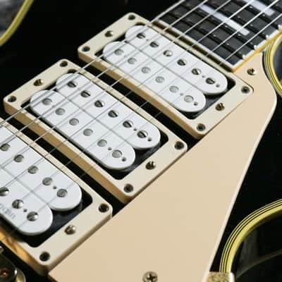 Gibson Custom Shop Historic Les Paul Custom LPB-3 3-Pickup Black Beauty 2000 - Black image 9