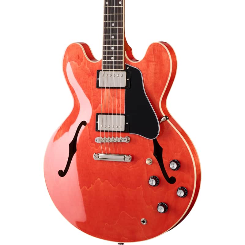 Gibson ES-335 Semi-Hollow Electric Guitar - Watermelon image 1