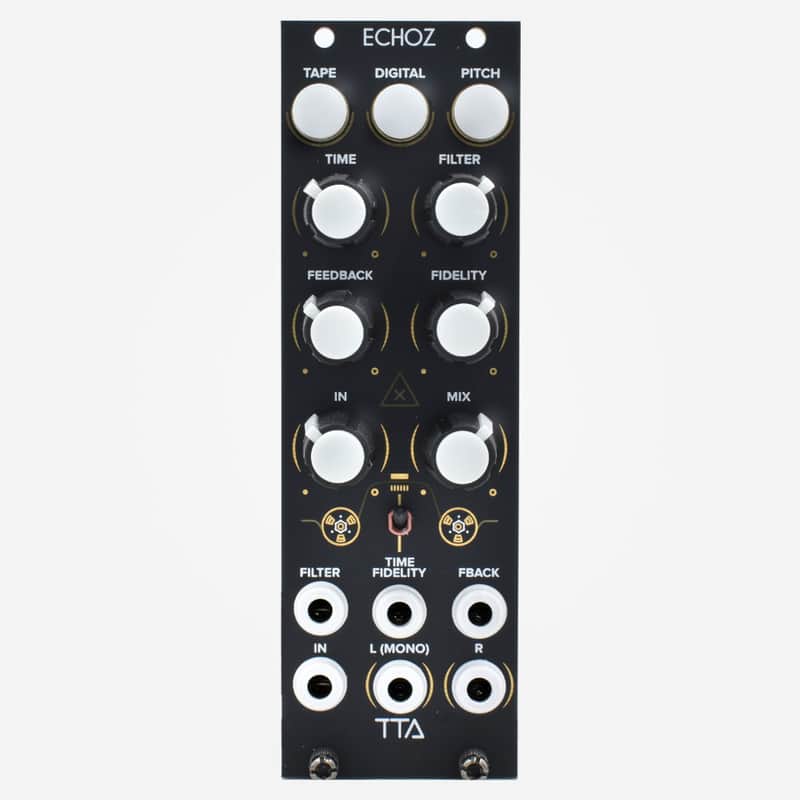 Tip Top Audio ECHOZ (Black) Eurorack Compact Digital Delay Module image 1