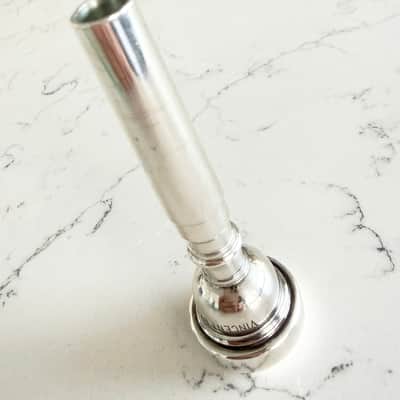Yamaha TR-16C4 Bb Trumpet Mouthpiece - Silver Plated image 8