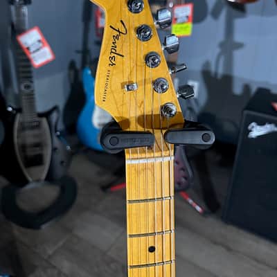 Fender American Ultra Stratocaster, Left Handed, Texas Tea W/ Free Shipping image 3