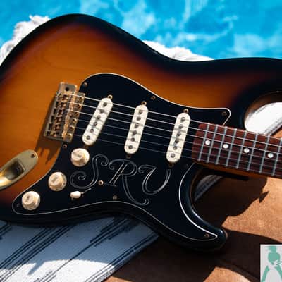 1992 Fender SRV Stevie Ray Vaughan Signature Stratocaster - First Year Run & All Original TONE MONSTER w Tons of MOJO - Pro Set Up w Perfect Frets/Action/Intonation! image 14