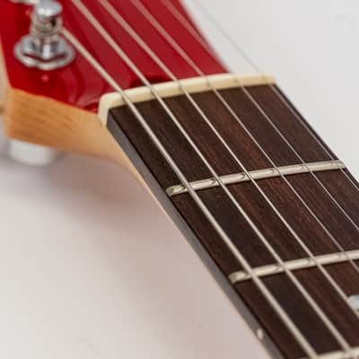 2003 Yamaha SGV-300 Flying Samurai Guitar – Metallic Red – with Hardshell Case image 11