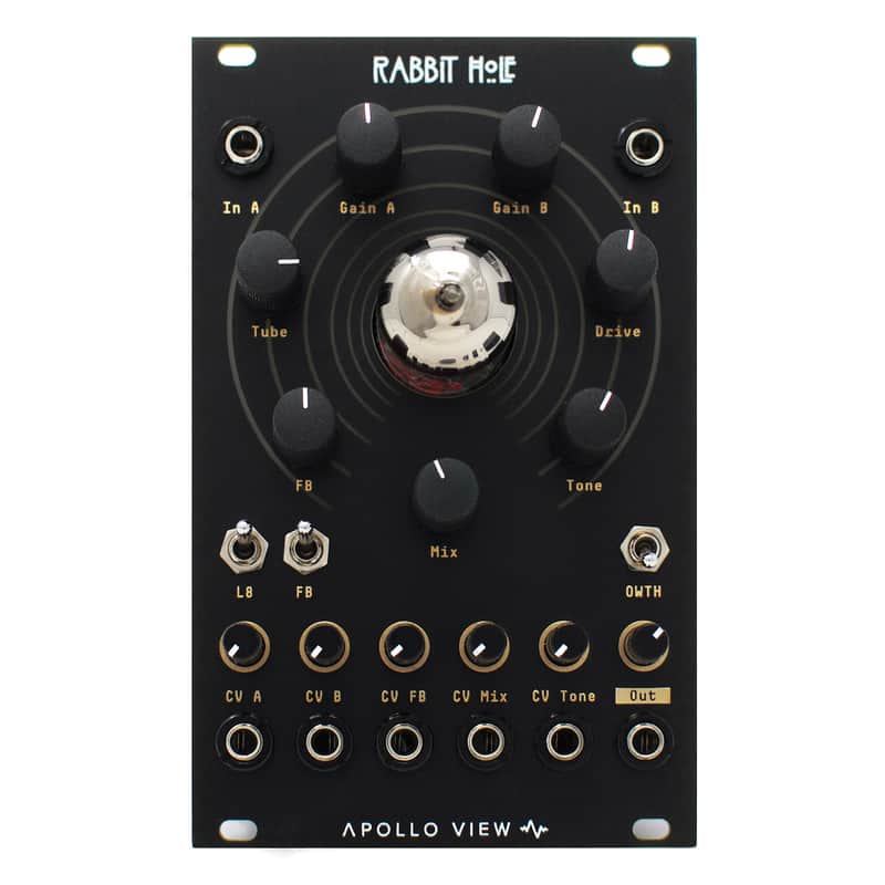 Apollo View Rabbit Hole Eurorack Valve VCA Mixer Module image 1