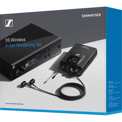 Sennheiser XSW IEM SET Stereo In-Ear Wireless Monitoring System (A: 476 to 500 MHz) image 12