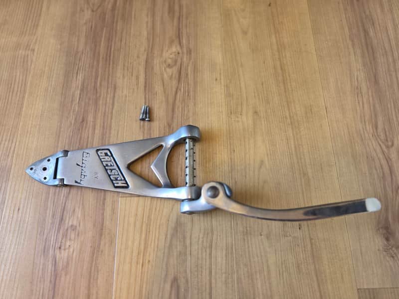 Vintage Early 1960's Gretsch B6 Bigsby Vibrato Tailpiece w/ Spring, Mounting Screws! image 1