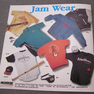 Washburn Catalog  1996 - Excellent condition! Dimebag, Nuno, Hagar, etc. image 25