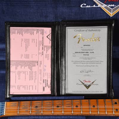 Fender Custom Shop Special Run 1969 Stratocaster Heavy Relic Aged Lake Placid Blue (Serial #R141120) image 9