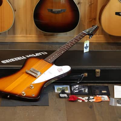 Unplayed! 2019 Gibson Custom Eric Clapton 1964 Firebird I #008 Reverse Headstock Electric Guitar Vintage Sunburst + COA OHSC image 1