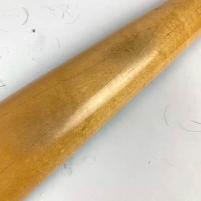 Kubicki Jazz/P Bass Neck Fretless 1982 - Natural Maple with Ebony image 7