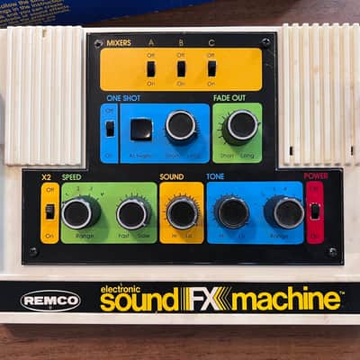 Remco Sound FX Machine Synth Toy SN76477 Children's Space Invaders Harsh Noise Starter Kit image 3
