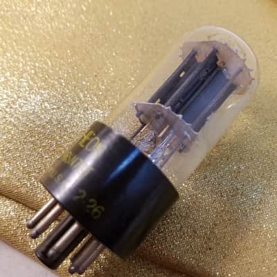 Raytheon perfect Matched Pair (2) VT-231 tNOS AT1000 TESTED Vacuum Tubes WWII military JAN-CRC-6SN7-GT dual triode 1941-1952 image 22