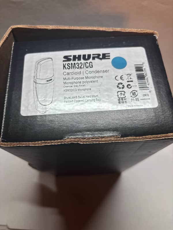 Shure KSM32 / CG Medium Diaphragm Cardioid Condenser Microphone 1998 - Present - Champagne image 1