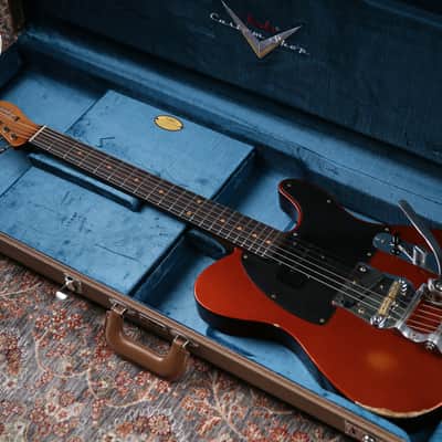 2024 Fender Custom Shop LTD 60s Tele Jazzmaster Bigsby Burnt Copper Relic image 6