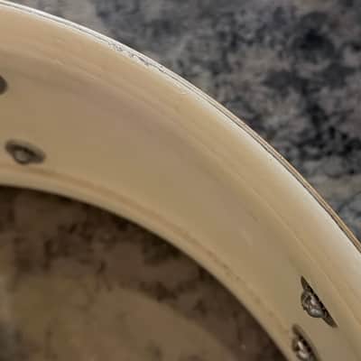Immagine Camco Oaklawn (1960s) 8-Lug 5x14 Black & Gold Duco Tuxedo Snare Drum - 12