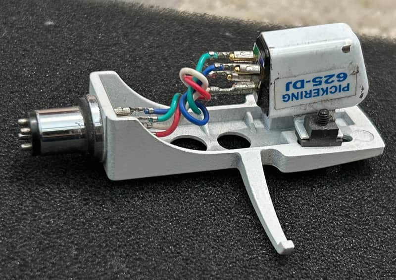 Pickering 625-DJ Cartridge (no stylus) with Headshell 625DJ for Turntables image 1
