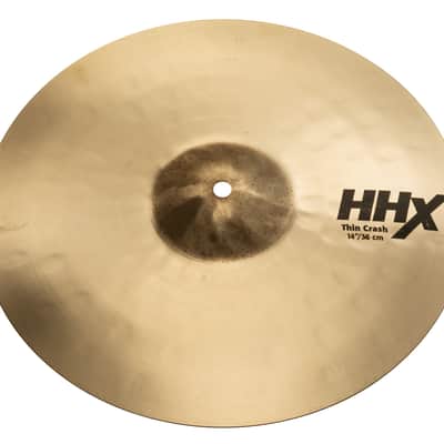 SABIAN 14" HHX Thin Crash Brilliant Finish image 2
