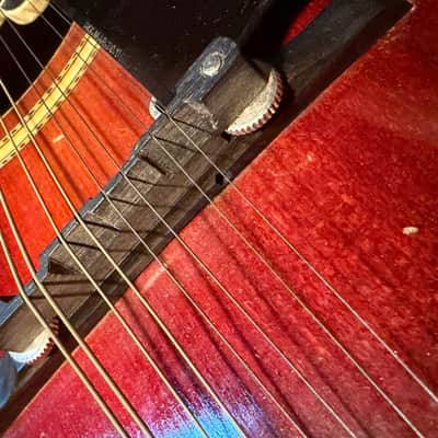 1918–1919 Gibson F-4 Mandolin – Vintage Oval Hole – All Original Parts & Case imagen 14