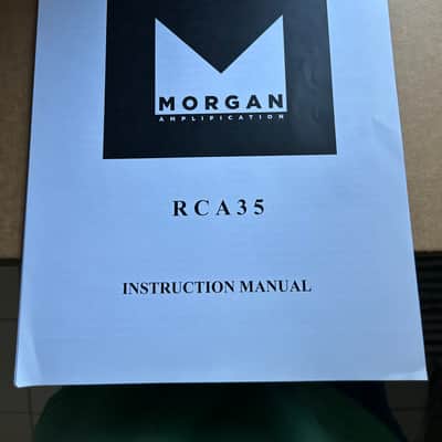 Morgan Amplification RCA 35 Twilight with matching cabinet image 5