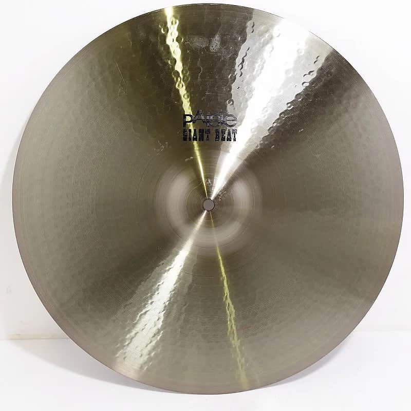 Paiste 20" Giant Beat "Black Label" Crash/Ride Cymbal 1971 - 1975 image 1