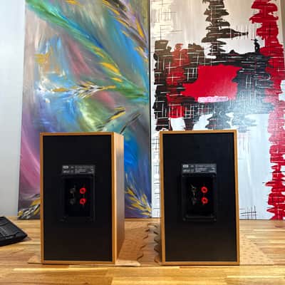 bowers wilkins Bookshelf speakers DM601 S2 Made In England Cherry Audiophile B&W image 11