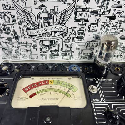 Tung-Sol 6SN7GTB Preamp Tube 1950s USA - Tested image 2