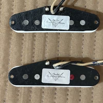 Fender 099-2112-000 Custom Shop '54 Stratocaster Pickup Set 2010s - Aged White image 5