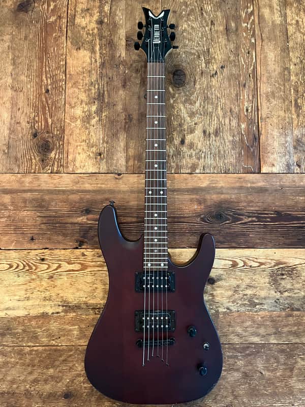 Dean Vendetta guitar brown image 1