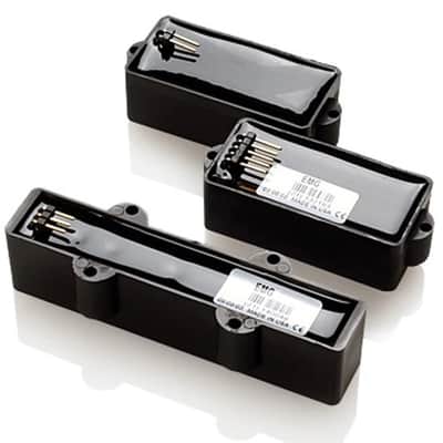 EMG PJ Active Bass Pickup set - black - New image 2