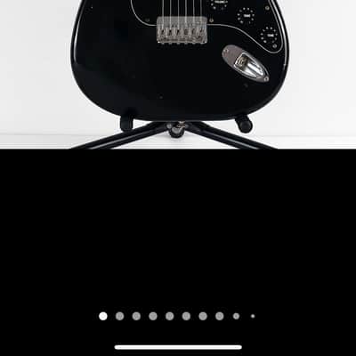 Fender Hardtail Stratocaster 1979 Black All Original w Original HSC image 2