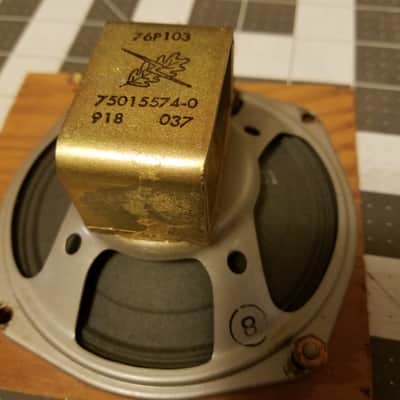 Oaktron 76P103 4-1/2" 4.5 speaker driver 8 Ohms AlNiCo 75015574-0 1960 - Paper Cone image 2