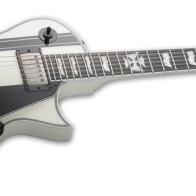 ESP Signature Series Iron Cross James Hetfield Snow White with Black Stripes 2026 w/OHSC image 7