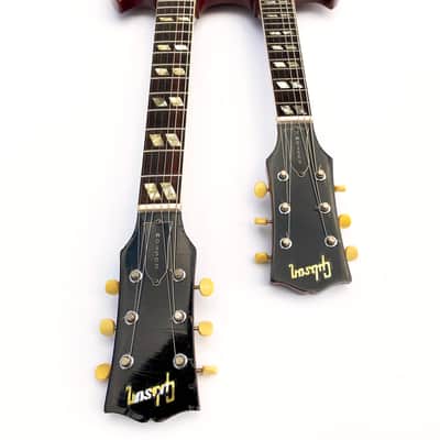 Gibson EMS-1235 Double Neck Guitar / Mandolin 1962 - 1969 - Cherry image 5