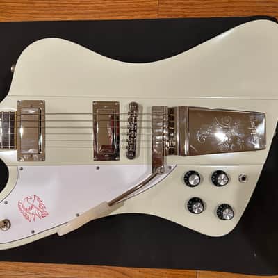 Epiphone "Inspired by Gibson Custom" '63 Firebird V Left-Handed 2025 - Present - Polaris White image 4